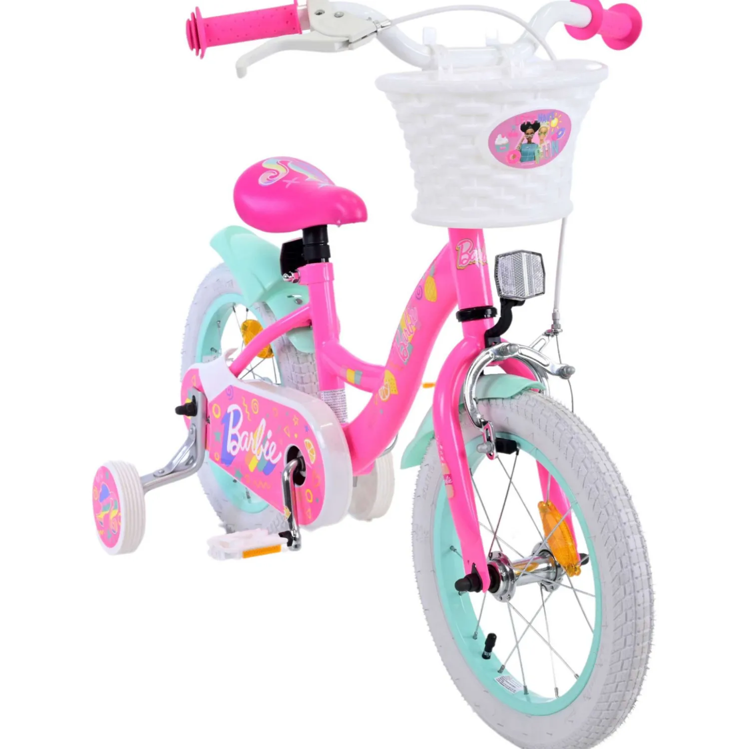 Barbie Fiets - 14 inch - Roze- Outlet
