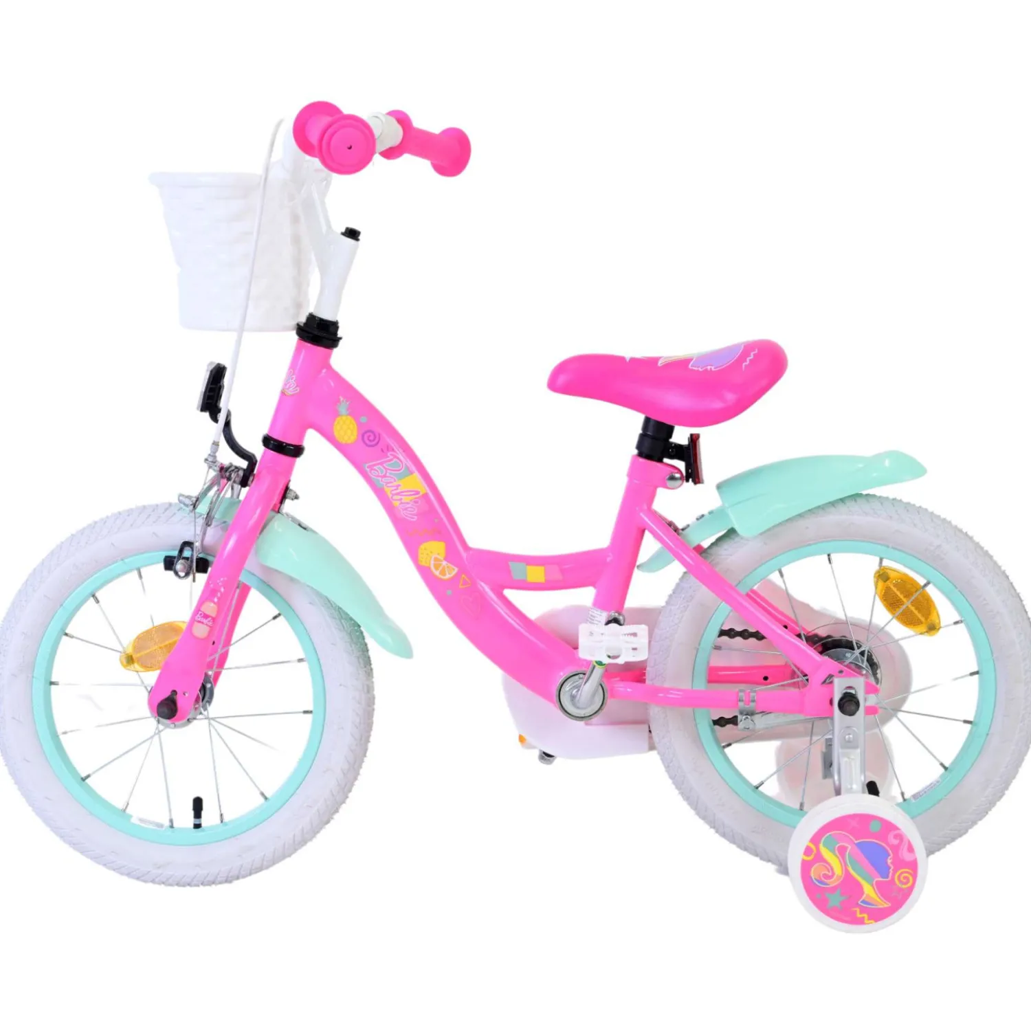 Barbie Fiets - 14 inch - Roze- Outlet