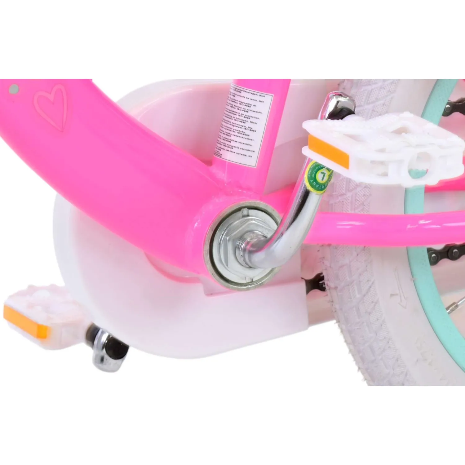 Barbie Fiets - 14 inch - Roze- Outlet