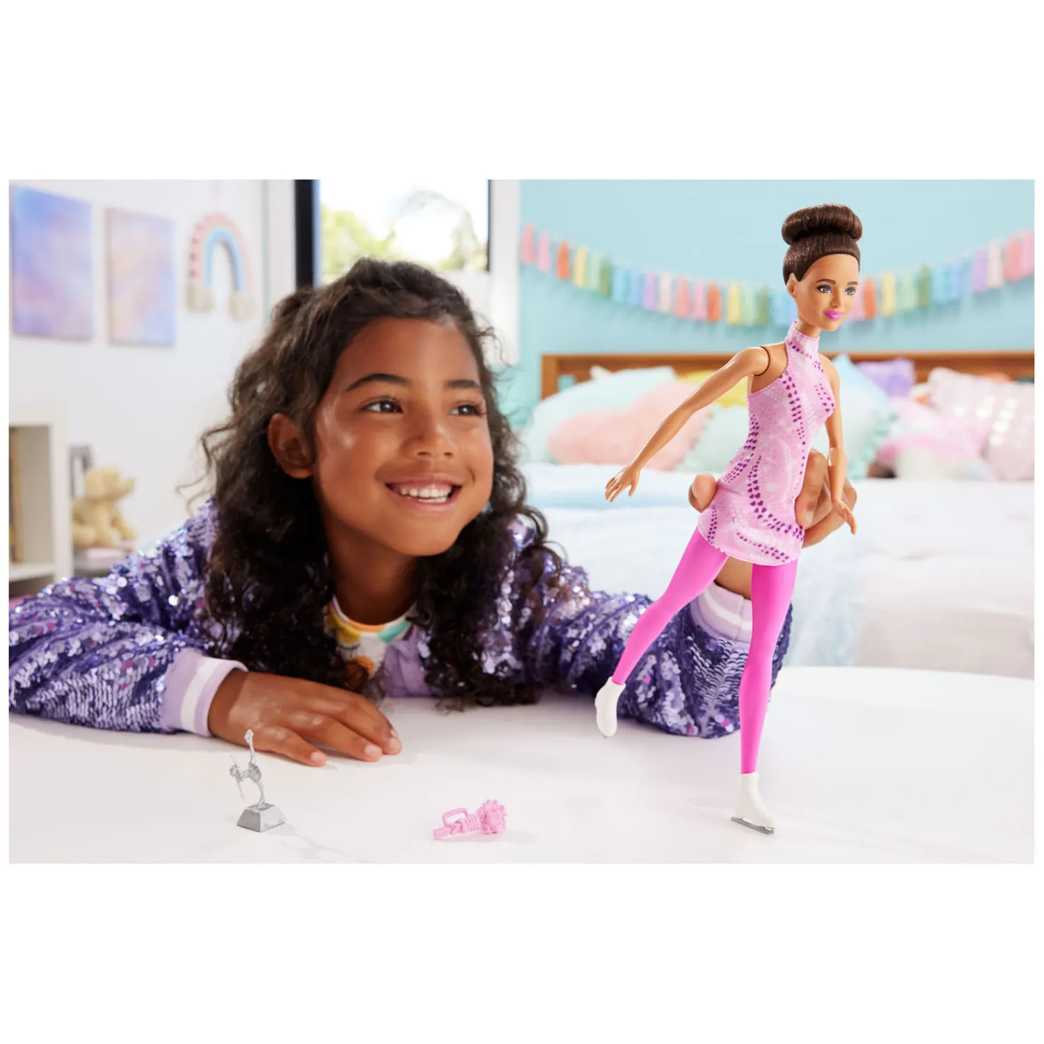 Mattel Barbie Kunstschaatsster Modepop