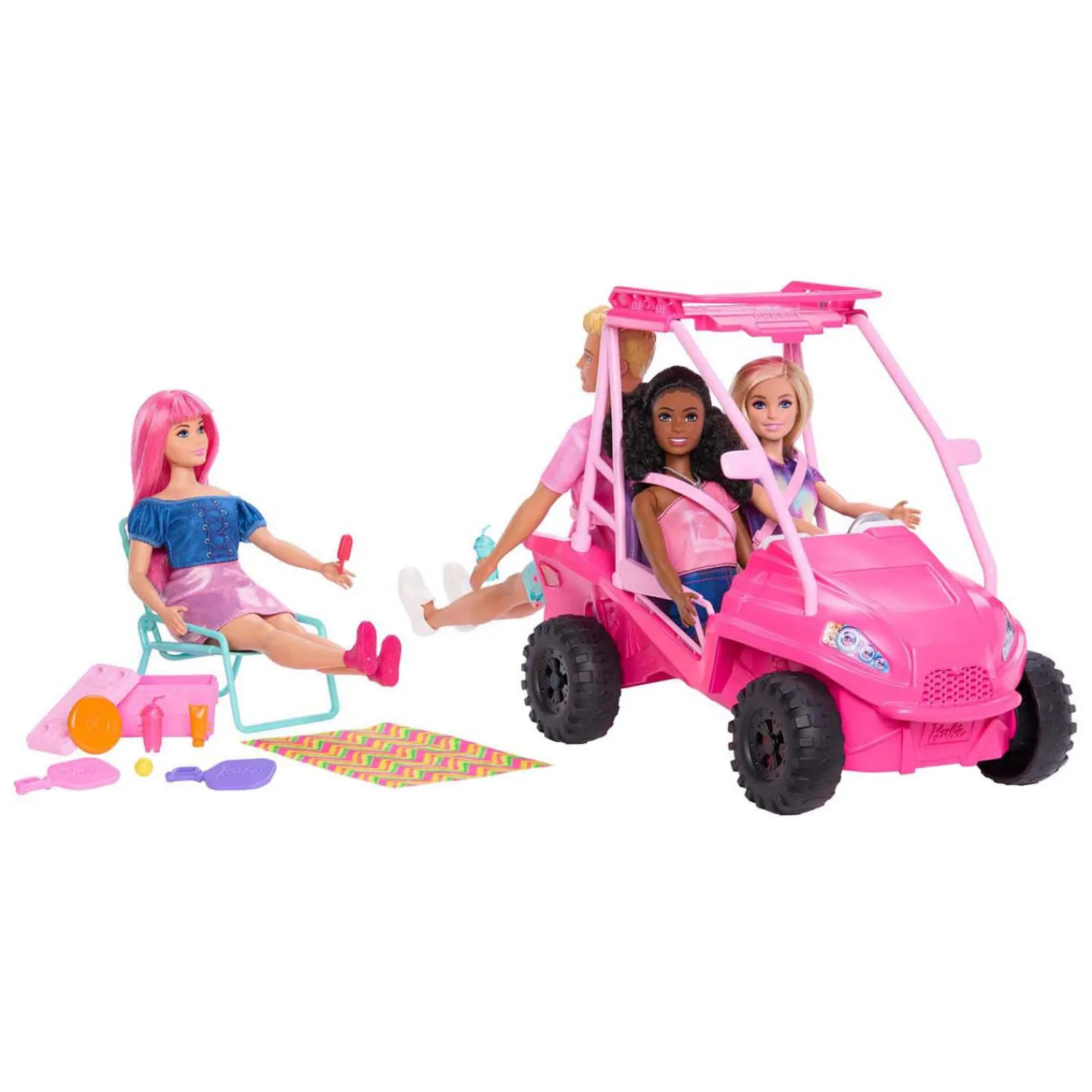 Mattel Barbie Mysteries Beach Detectives Beach Buggy Best