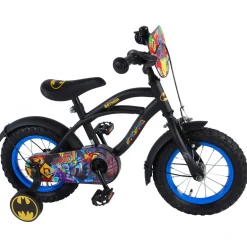 Volare Batman Fiets - 12 inch - Zwart Outlet