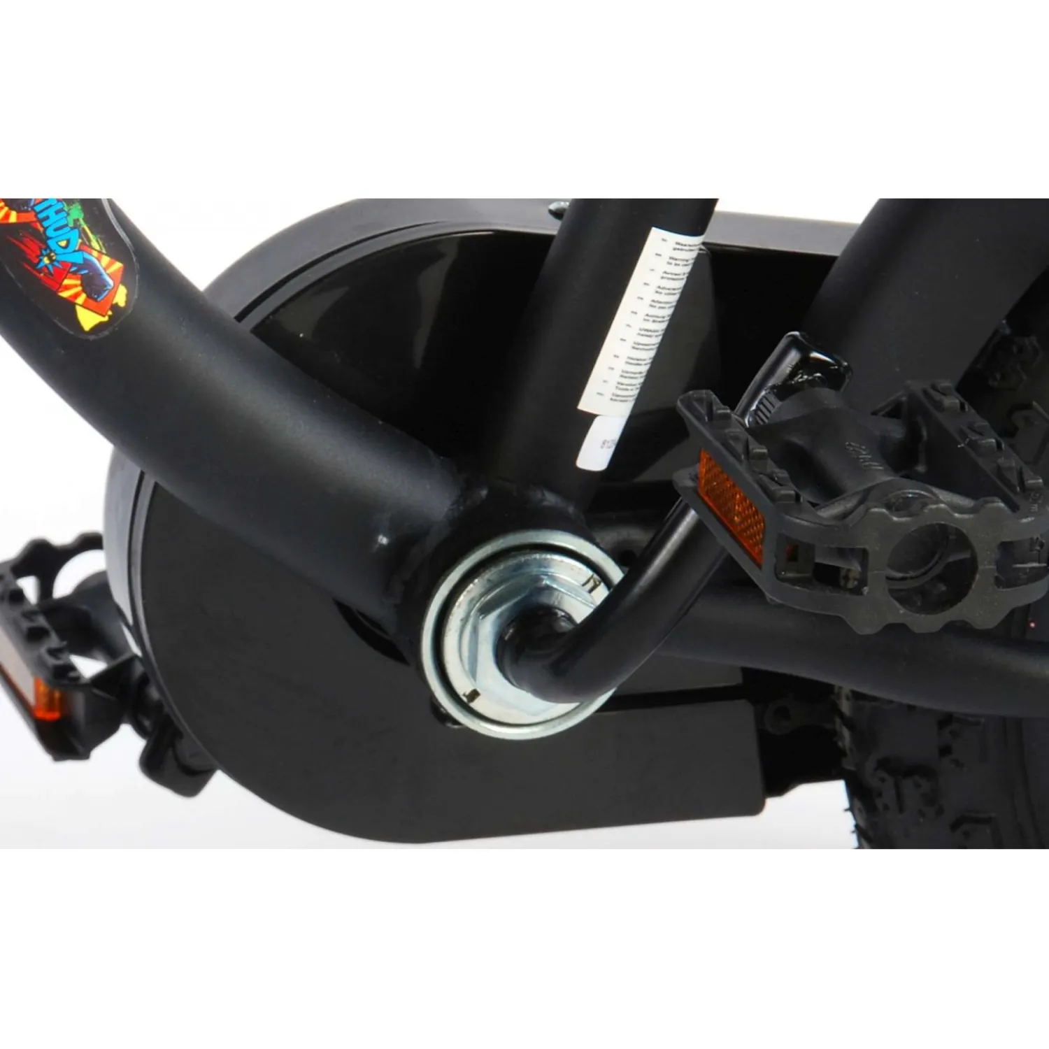 Volare Batman Fiets - 12 inch - Zwart Outlet