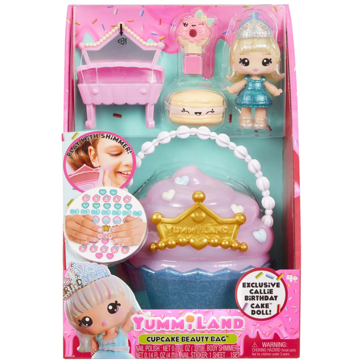 Beauty Bag Speelset en Lipgloss Pop - Cupcake- Best