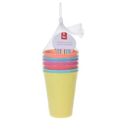 Bekers Gekleurd, 6st.> Best