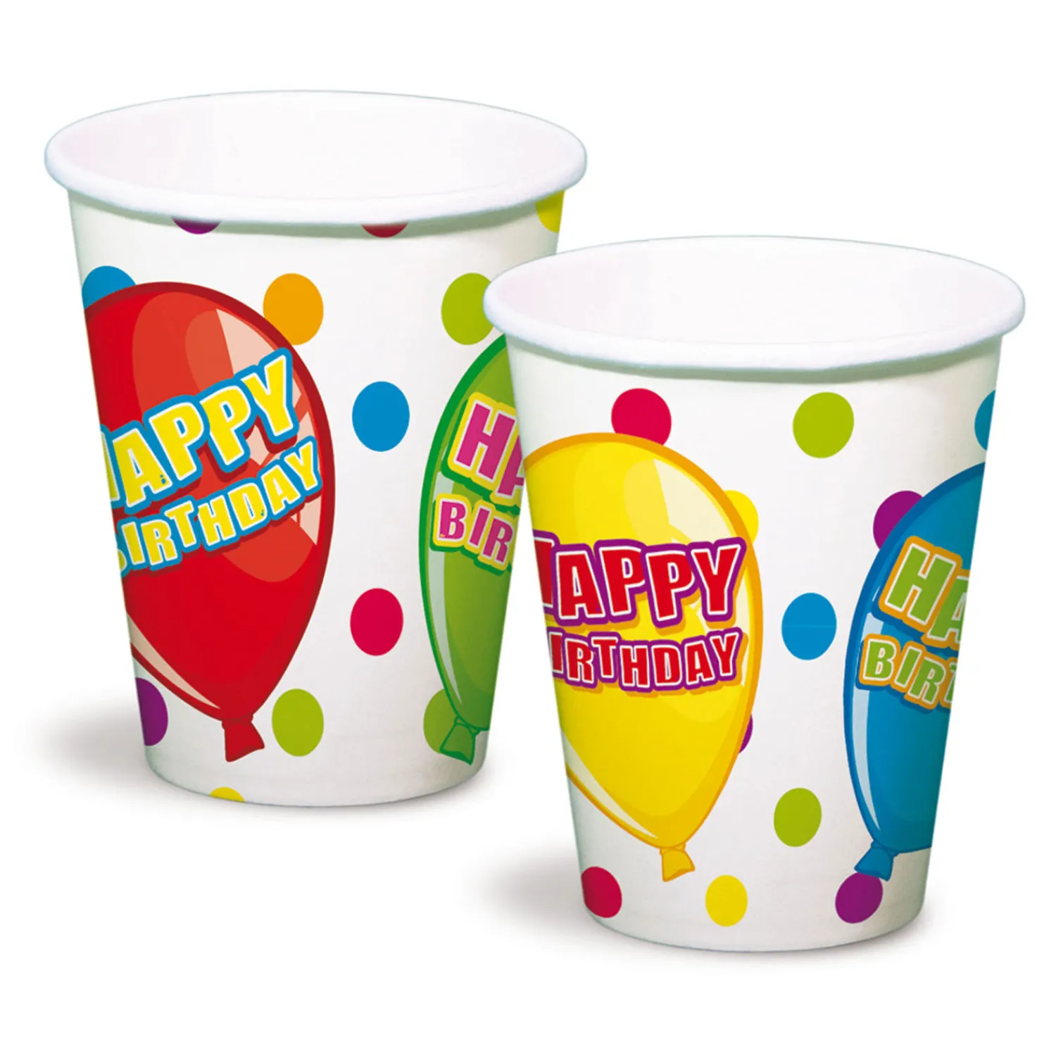 Folat BV Bekers Happy Birthday, 6st. New