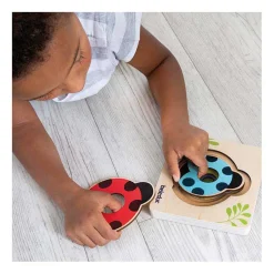 Houten Lagenpuzzel Lieveheersbeestje-Beleduc Hot