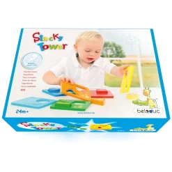 Houten Stapeltoren met Vormen-Beleduc Clearance