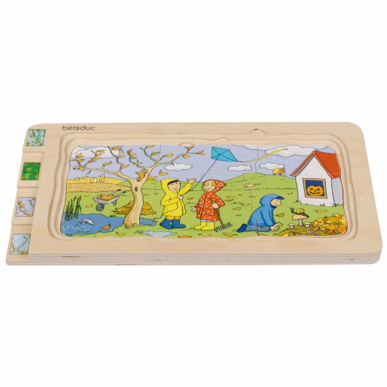 Beleduc Lagenpuzzel 4 Seizoenen Hot