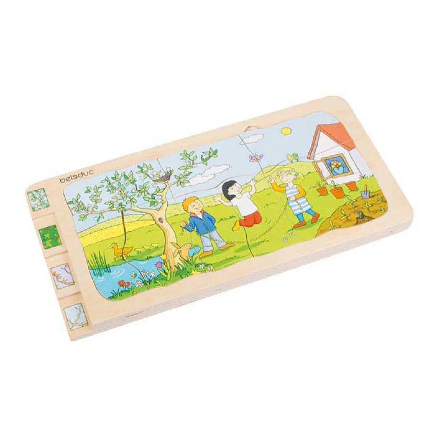 Beleduc Lagenpuzzel 4 Seizoenen Hot