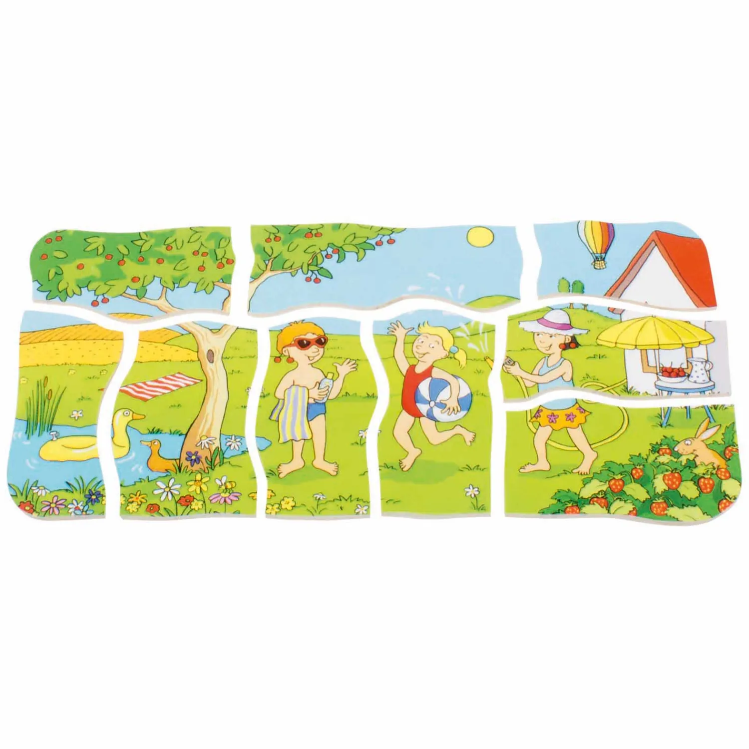 Beleduc Lagenpuzzel 4 Seizoenen Hot