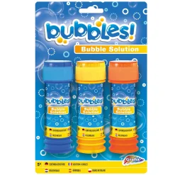 Bellenblaas, 3 potjes op kaart>Creative Craft Group Online