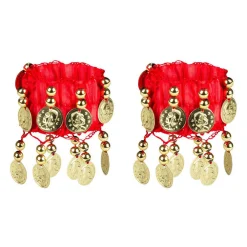 Belly Dance Set Rood, 3dlg.-Boland Sale