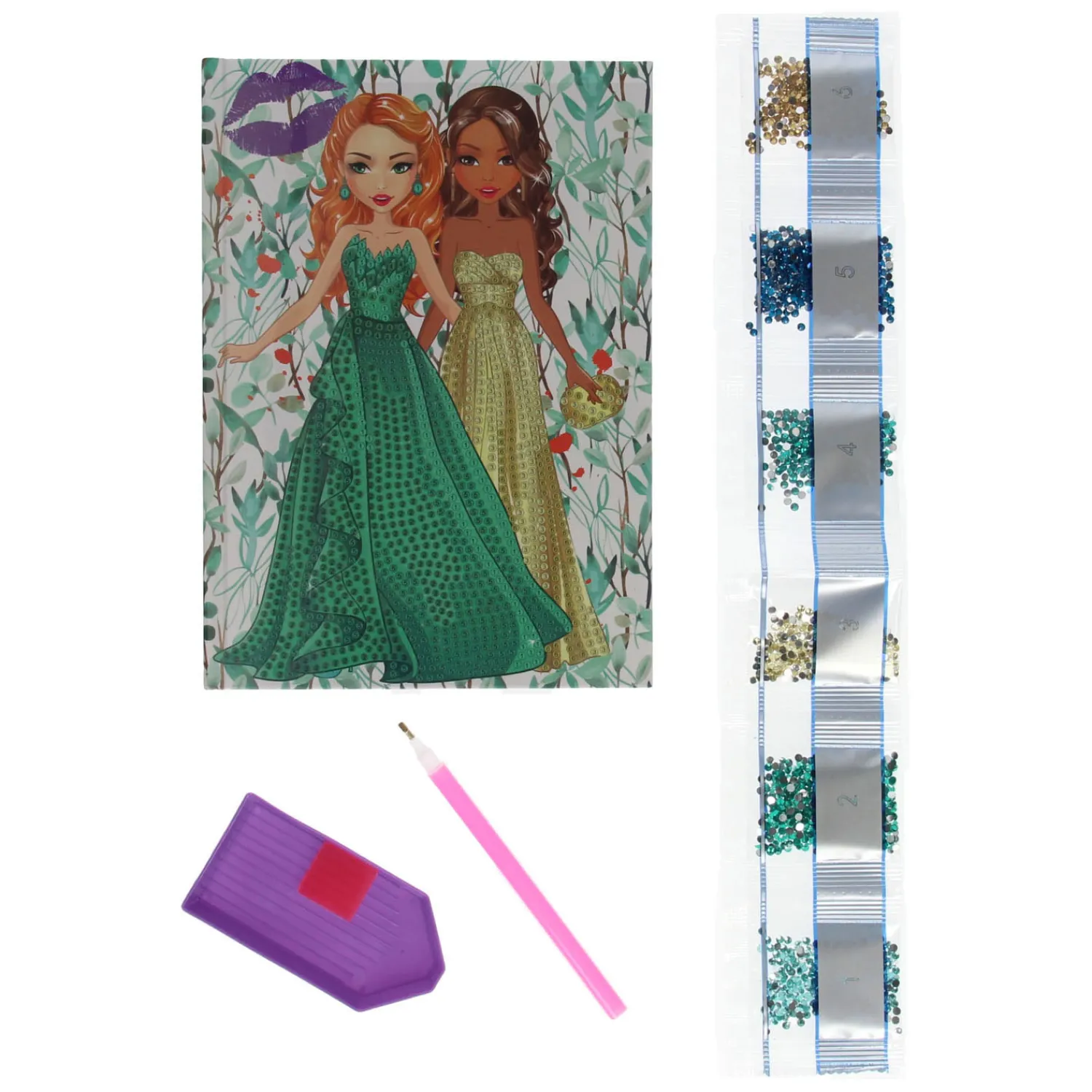 Diamond Painting Notitieboek-Besties Outlet