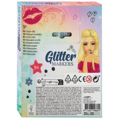 Glitterviltstiften, 8st.-Besties Clearance