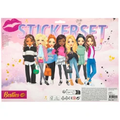 Besties Mega Stickerset, 300st. Outlet