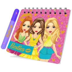 Mini Notitieboek met Pen-Besties New
