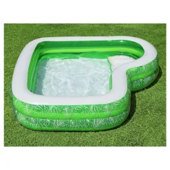 Familiebad Rechthoek Tropical Paradise met Zitje, 231cm><noscript><img width=