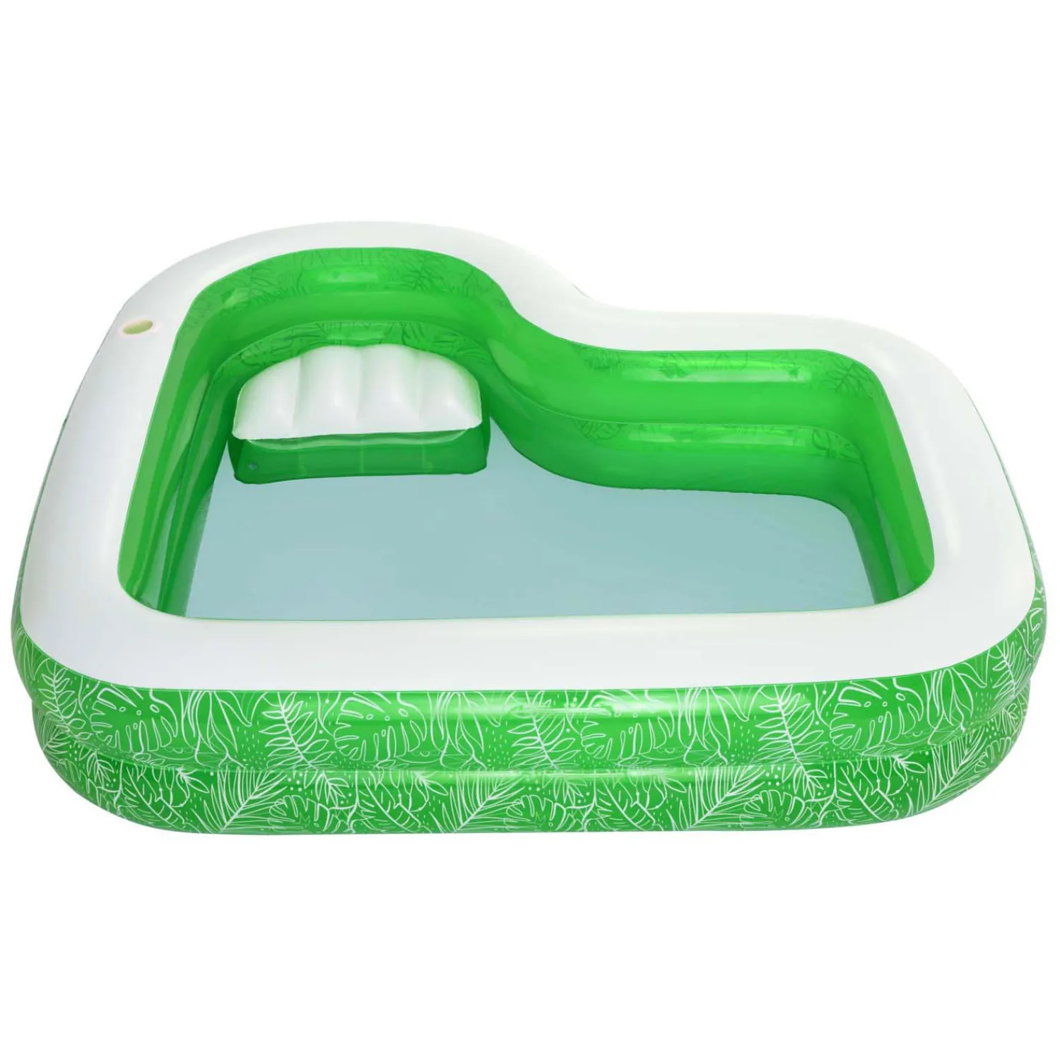Familiebad Rechthoek Tropical Paradise met Zitje, 231cm>Bestway New
