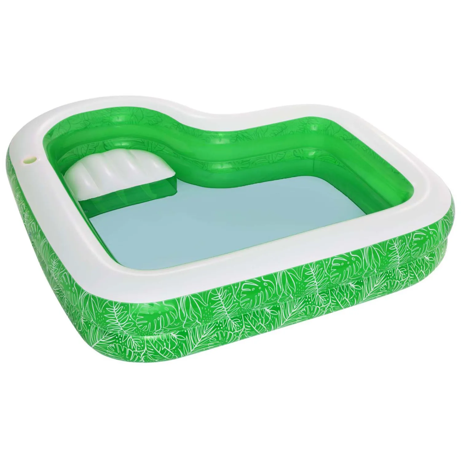 Familiebad Rechthoek Tropical Paradise met Zitje, 231cm>Bestway New