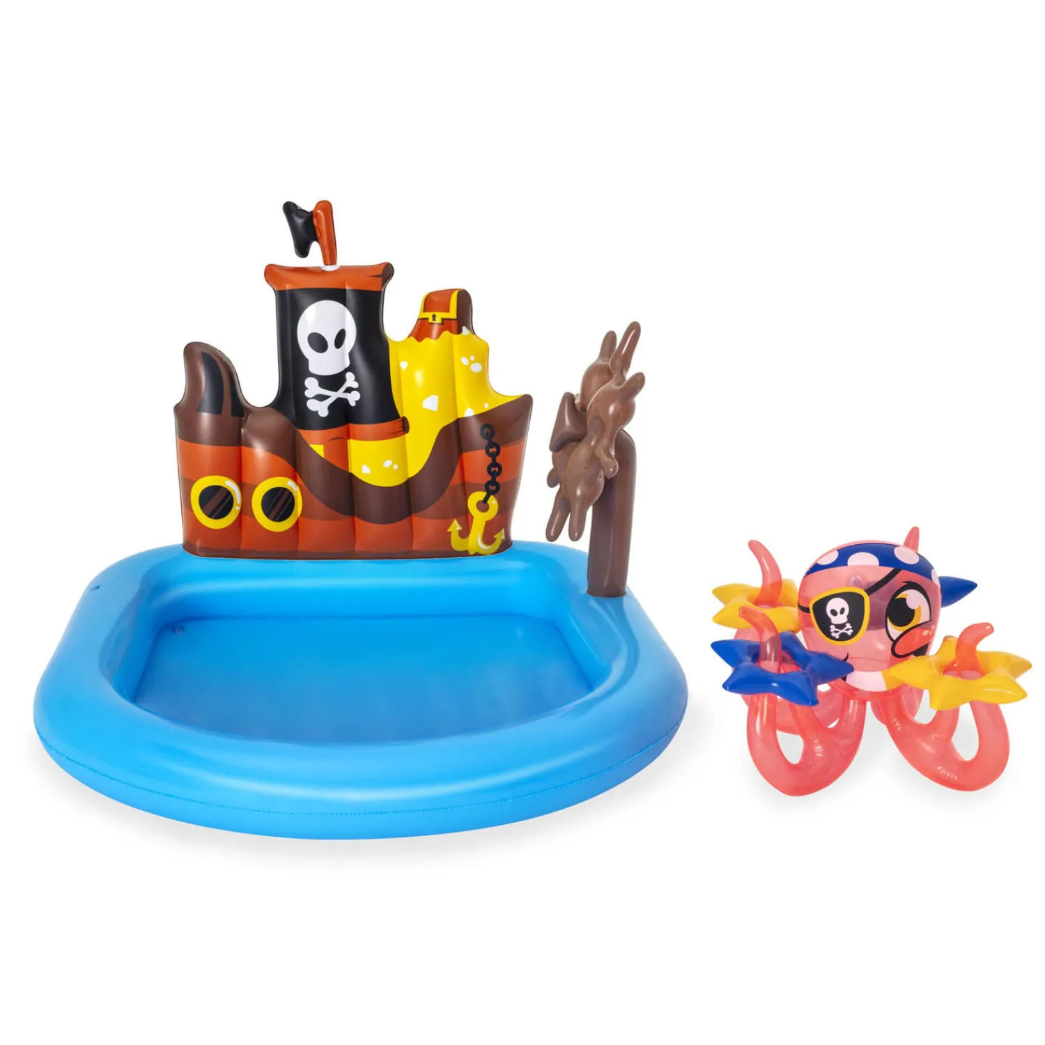 Bestway Playcenter Sleepboot Piraat Zwembad, 140x130x104cm New