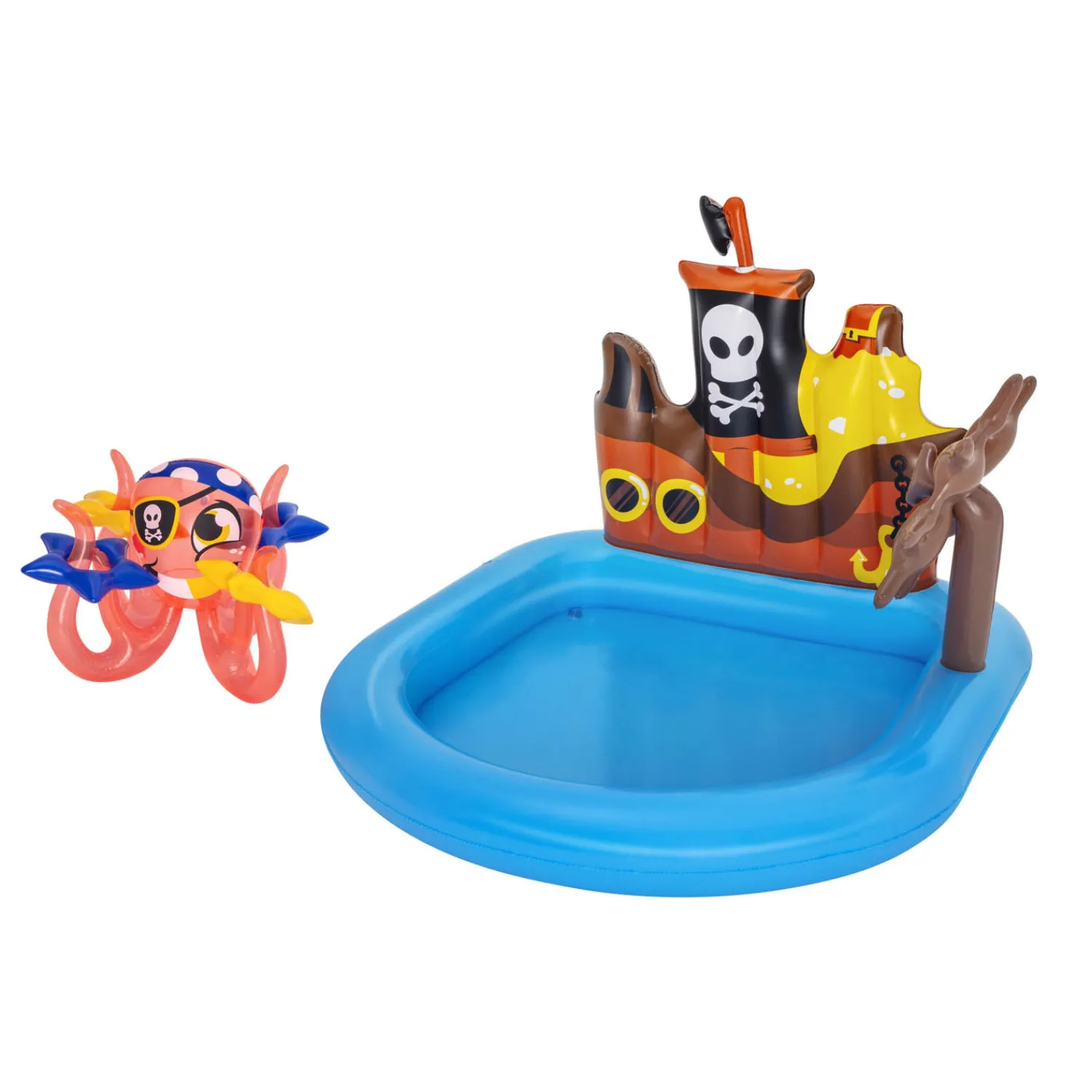 Bestway Playcenter Sleepboot Piraat Zwembad, 140x130x104cm New