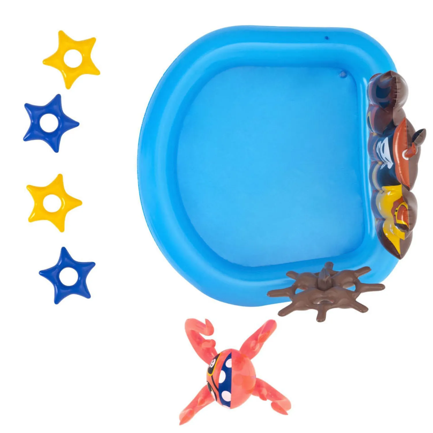 Bestway Playcenter Sleepboot Piraat Zwembad, 140x130x104cm New