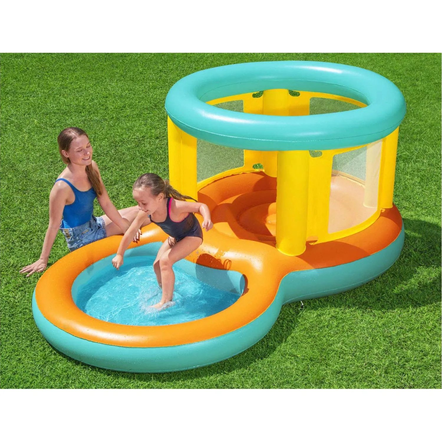 Bestway Springkasteel met Peuterbad Jumptopia, 239x142x102cm Sale