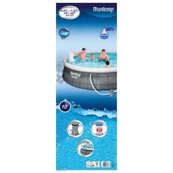 Zwembad Fast Set Set Rond Rotan, 457x107cm>Bestway Hot