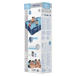 Bestway Zwembad Steel Pro Set Rechthoek, 300cm Clearance