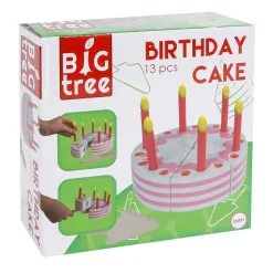 Big Tree Verjaardagstaart Hout, 13dlg. Online