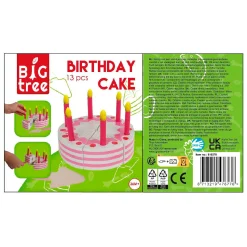Big Tree Verjaardagstaart Hout, 13dlg. Online