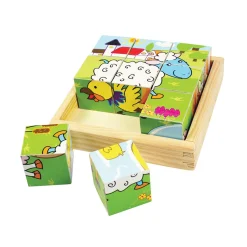 Boerderijdieren Blokpuzzel>Bigjigs Best