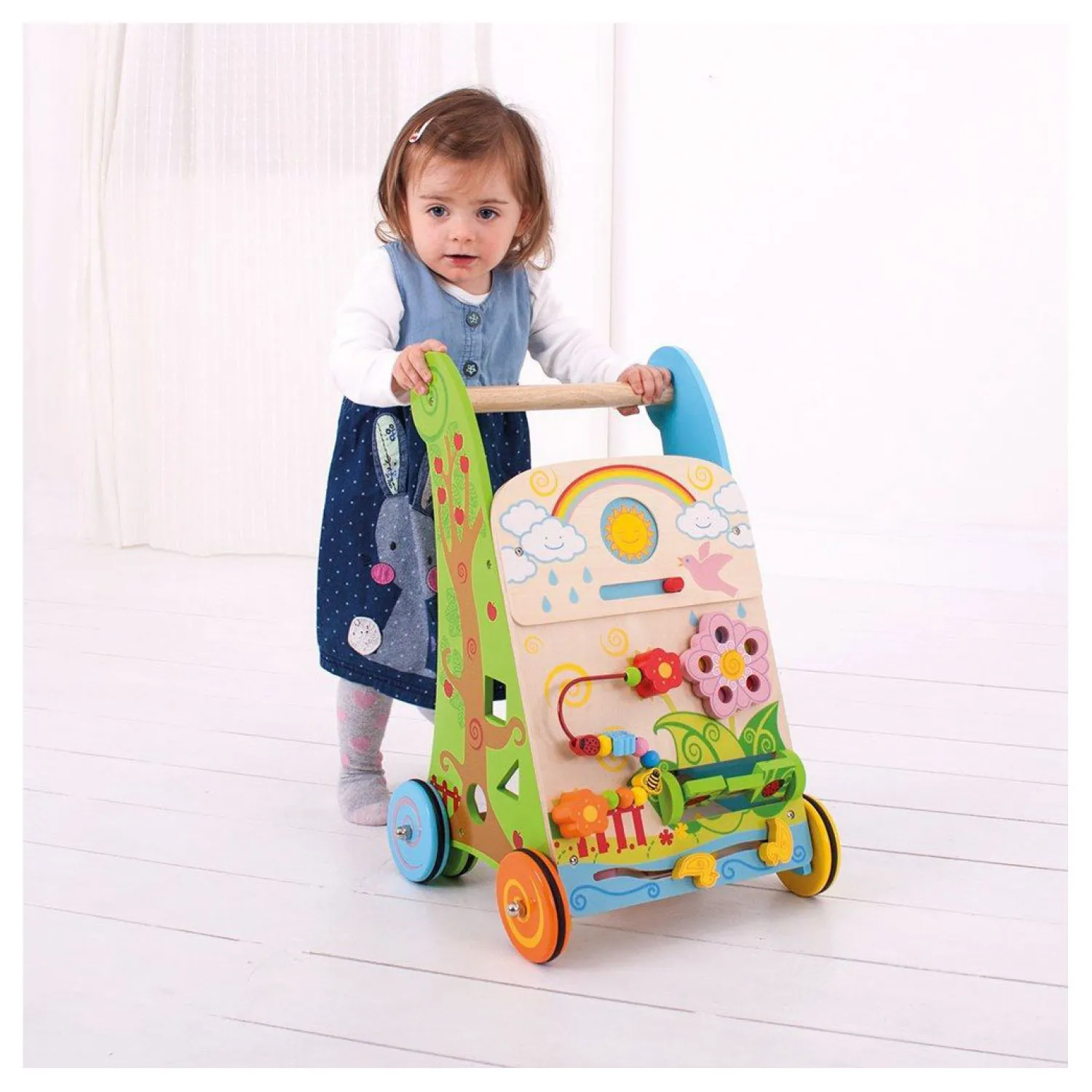 Bigjigs Flower Activity Loopwagen Sale