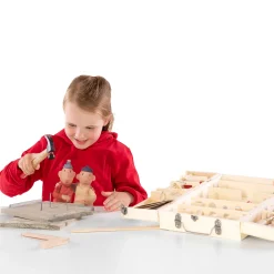 Gereedschapskist, 28dlg.-Bigjigs Hot