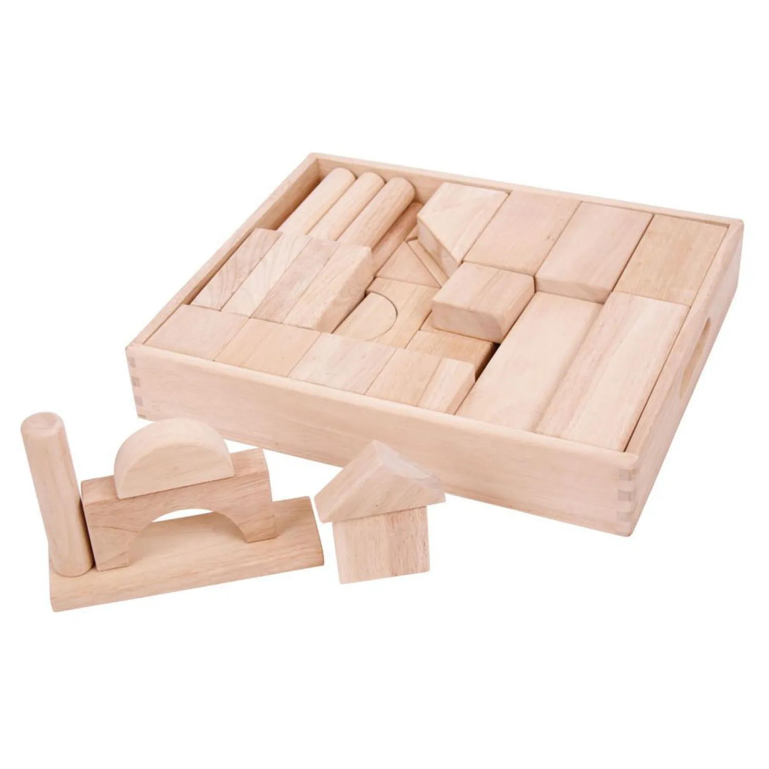 Grote Houten Bouwblokken Set>Bigjigs Discount