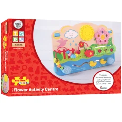 Houten Activiteitenbord Bloem-Bigjigs Clearance