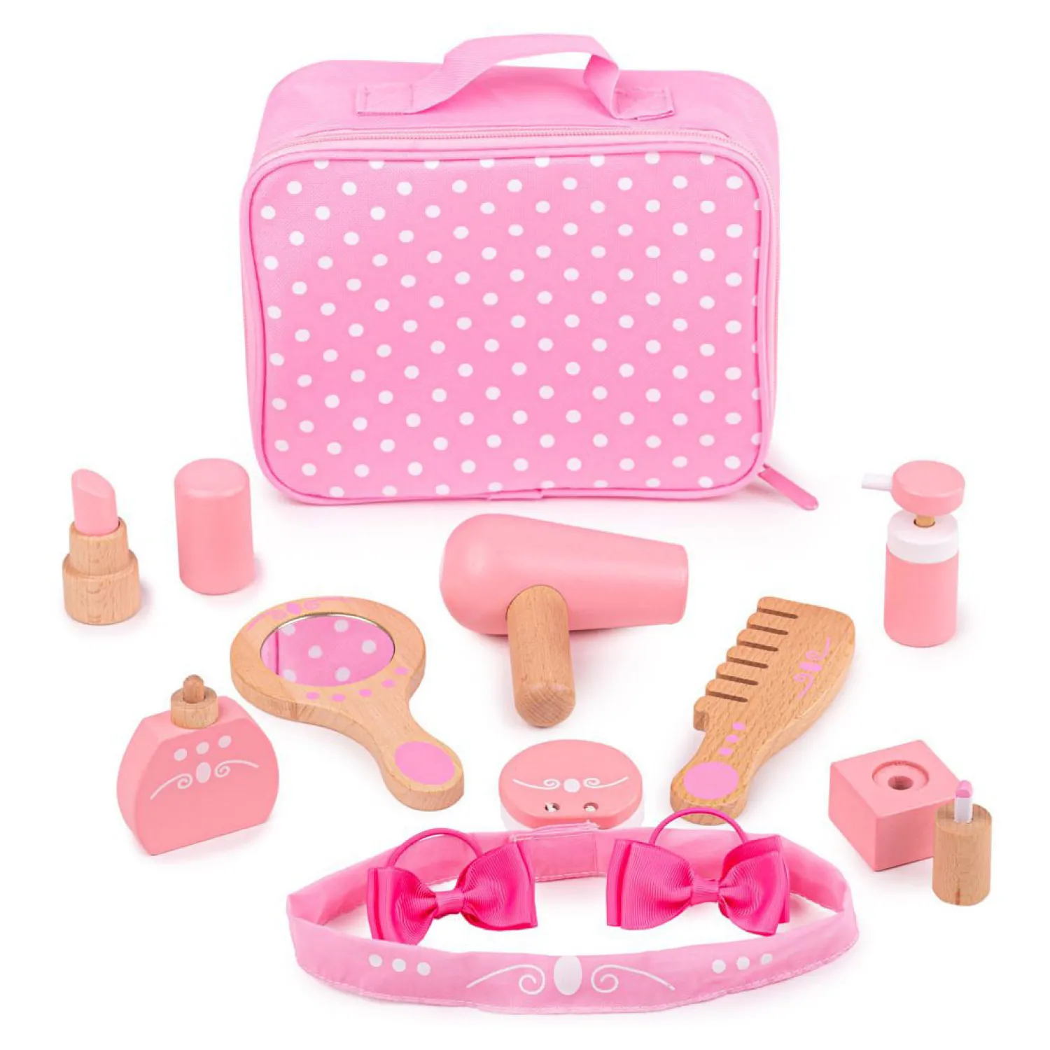 Houten Beauty Case, 11dlg.>Bigjigs Discount