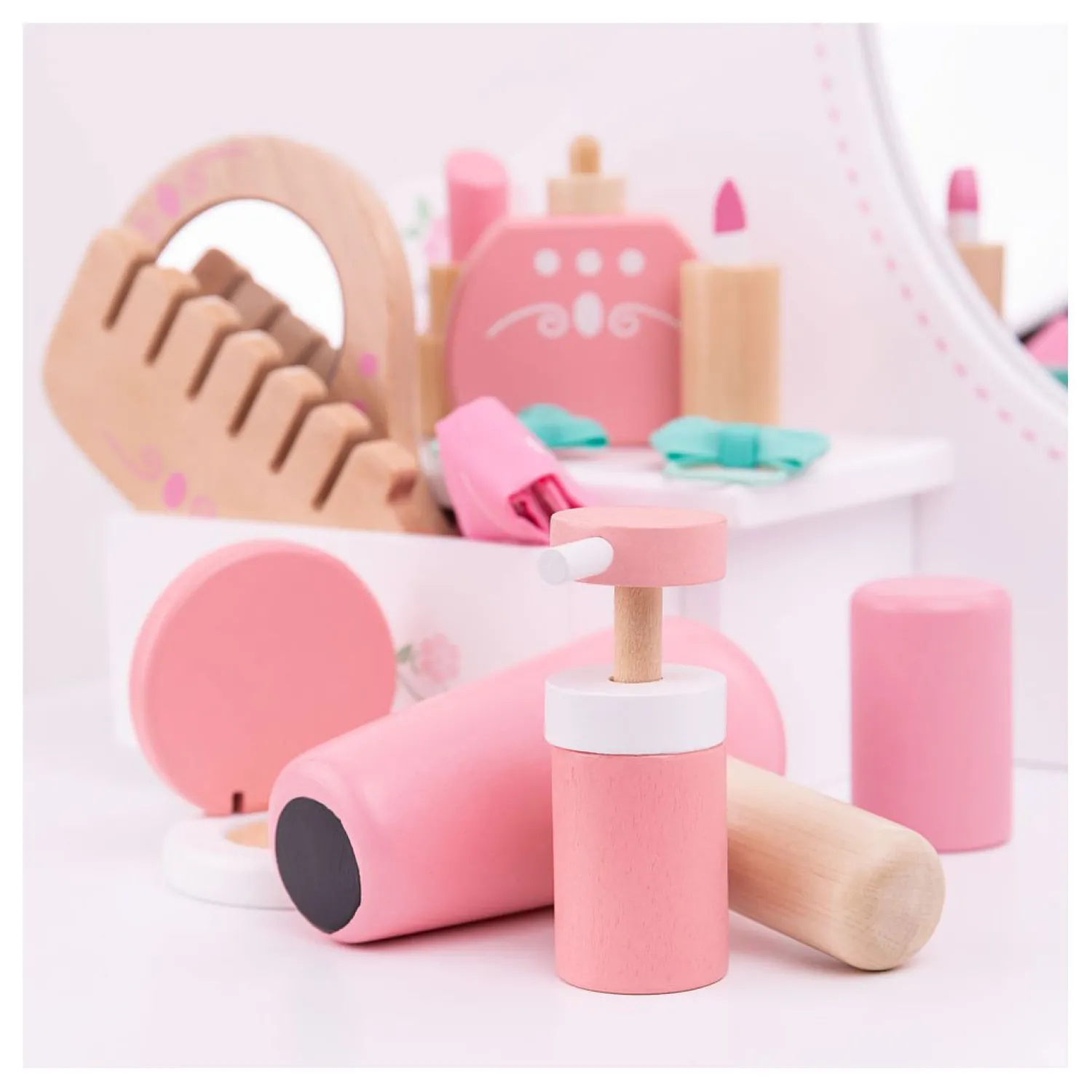 Houten Beauty Case, 11dlg.>Bigjigs Discount