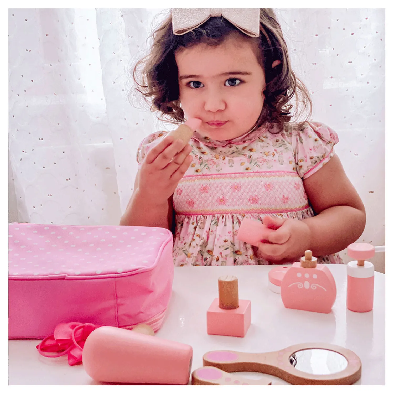 Houten Beauty Case, 11dlg.>Bigjigs Discount