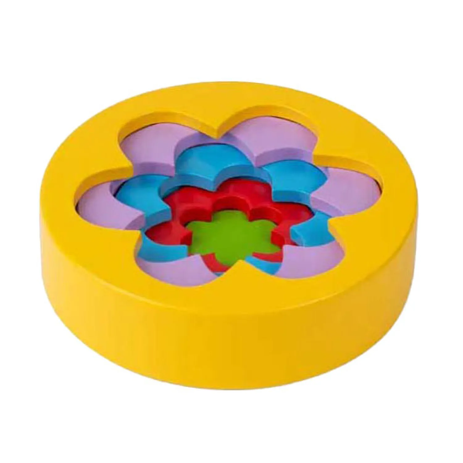 Houten Bloementoren, 5dlg.-Bigjigs Sale