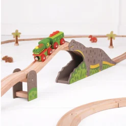 Houten Dino Brug-Bigjigs Hot