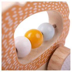 Bigjigs Houten Duw Egel, 100%FSC Hot