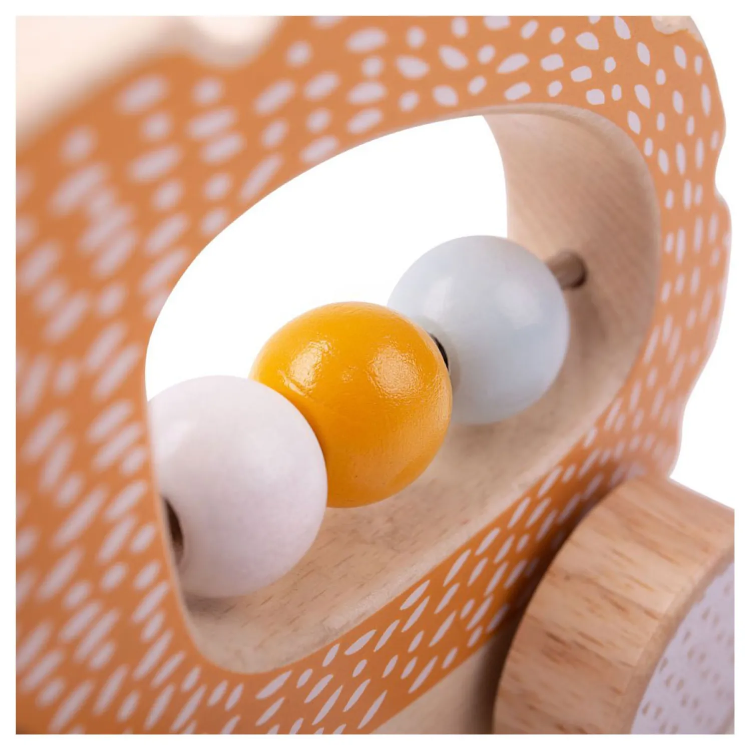 Bigjigs Houten Duw Egel, 100%FSC Hot