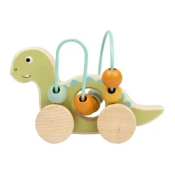 Houten Duwfiguur Diplodocus met Kralenframe-Bigjigs Sale