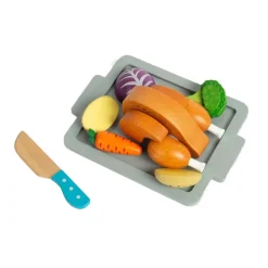 Houten Gebraden Diner Speelset, 12dlg.><noscript><img width=