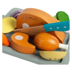 Houten Gebraden Diner Speelset, 12dlg.><noscript><img width=