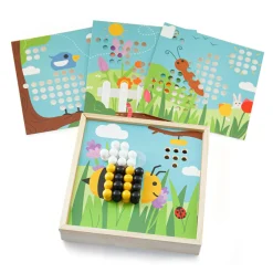 Houten Insteekmozaiek Spel Tuin><noscript><img width=