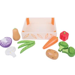 Houten Kistje met Groenten, 12 dlg.><noscript><img width=