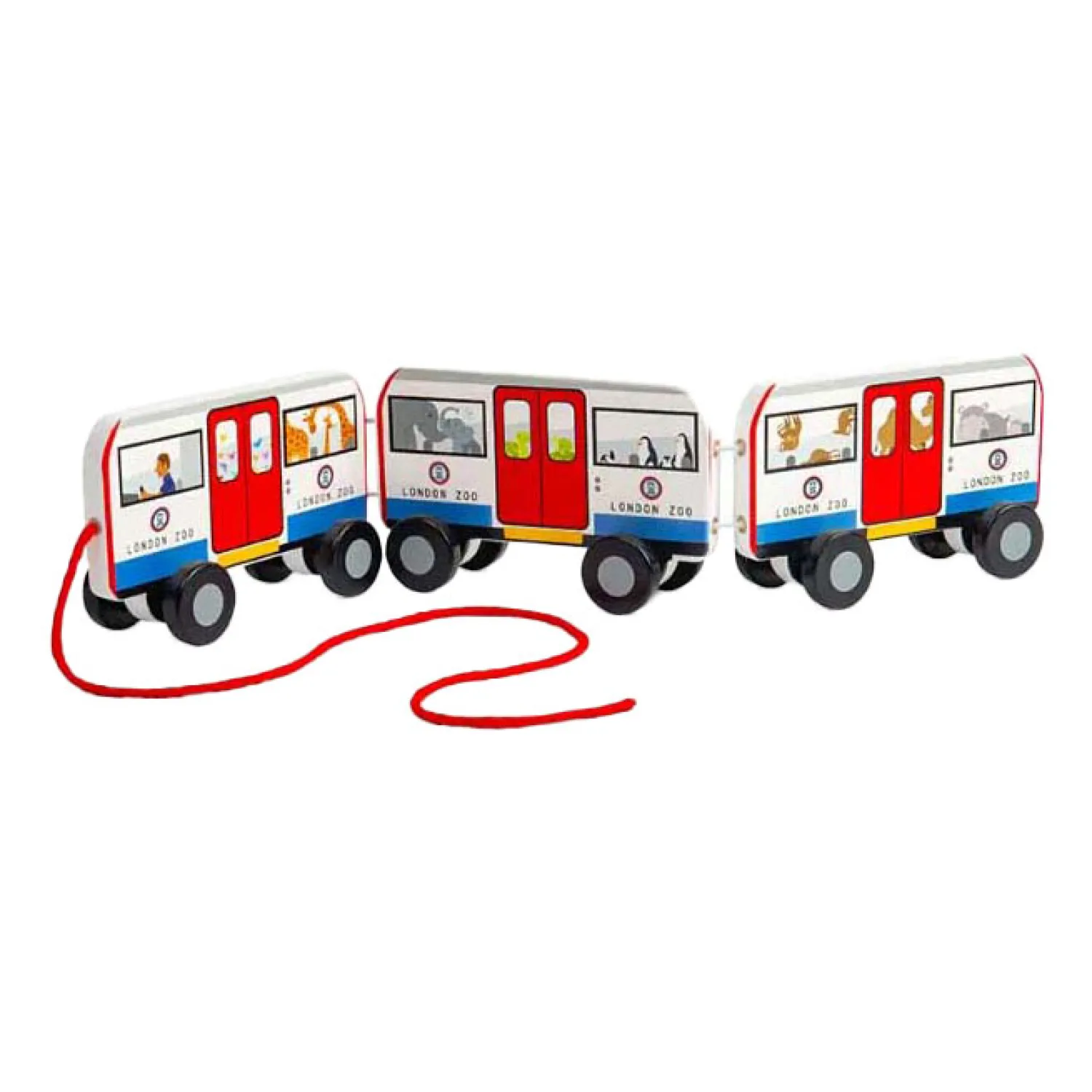Houten Londen Trekbus>Bigjigs Online